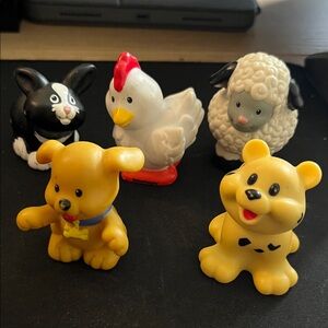 Lot of Fisher Price Little People Animals